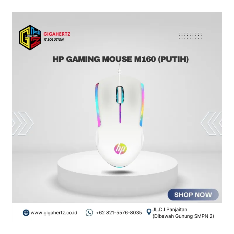 HP GAMING MOUSE M160 (Putih)
