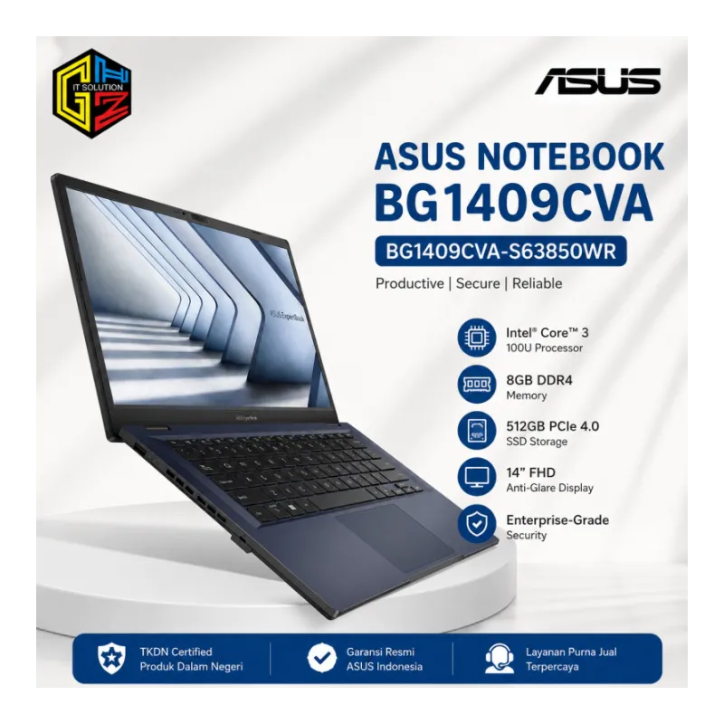 ASUS TKDN Notebook BG1409CVA-S63850WR