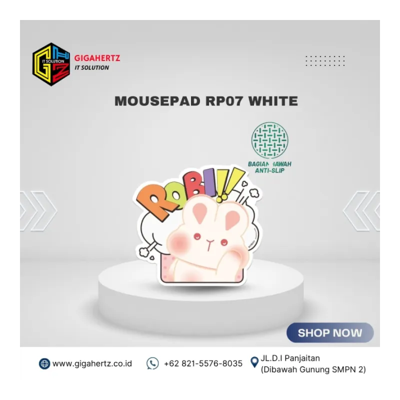 MOUSEPAD RP07 WHITE