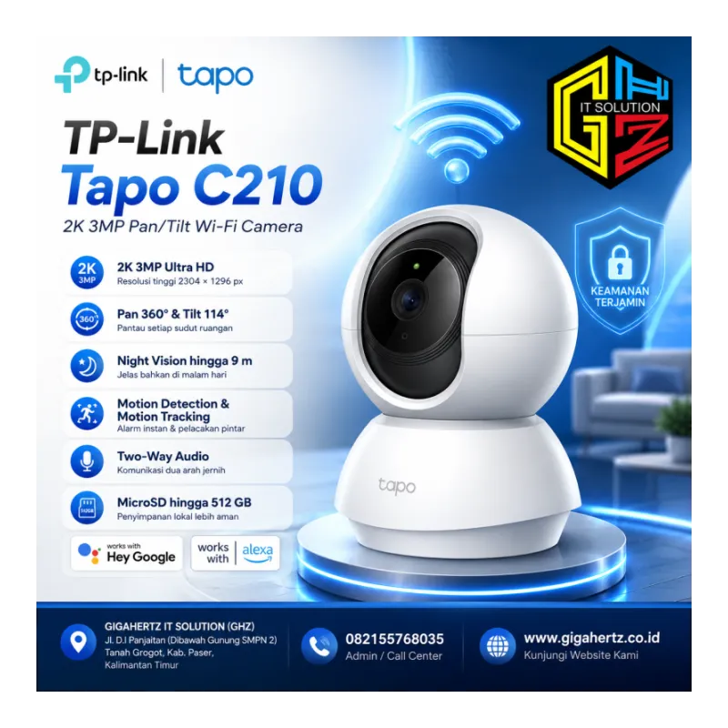 WIFI CAMERA TAPO TP-LINK CCTV C210