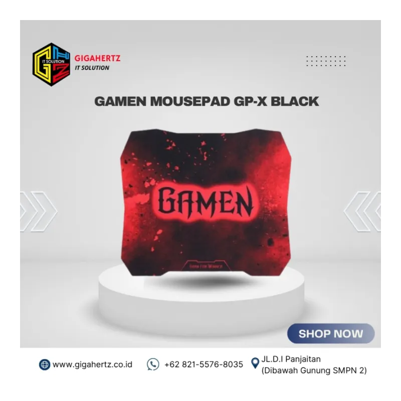 GAMEN MOUSEPAD GP-X BLACK