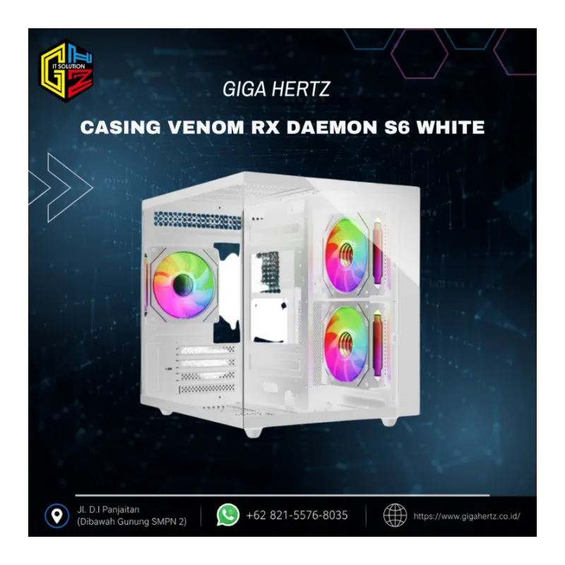 CASING VENOM RX DAEMON S6 WHITE