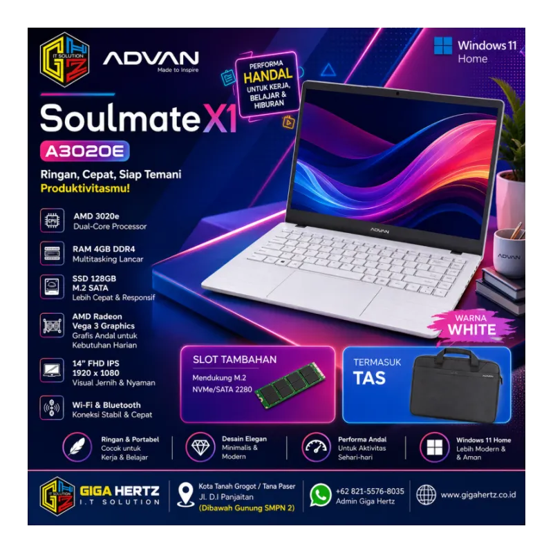 ADVAN Soulmate X1 A3020E 4GB/128GB