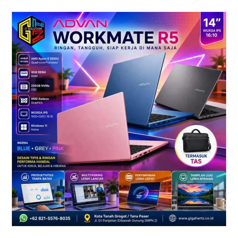 ADVAN Workmate R5 8GB/256GB