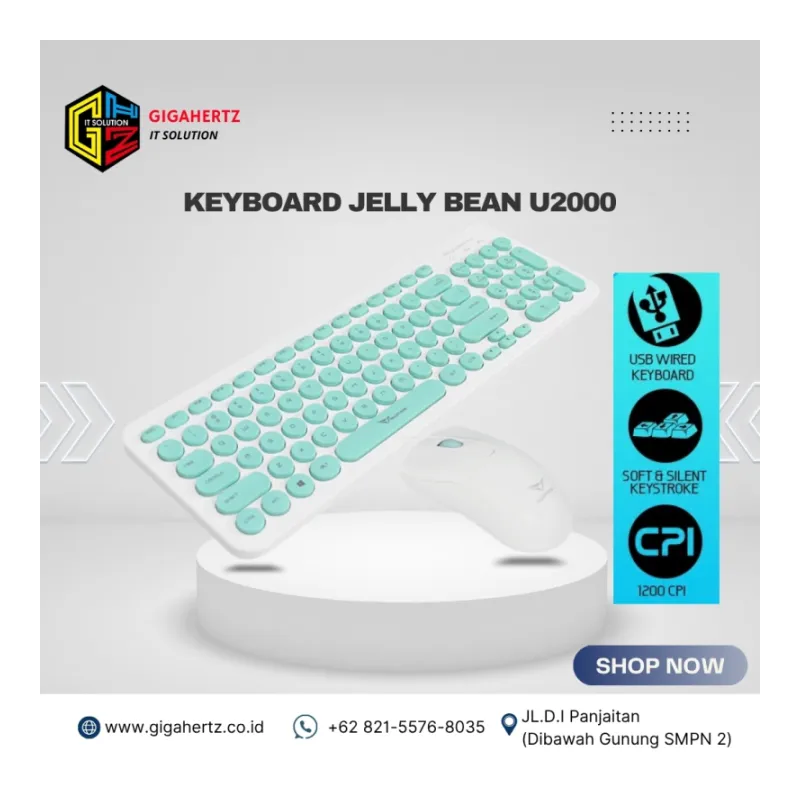 KEYBOARD JELLY BEAN U2000