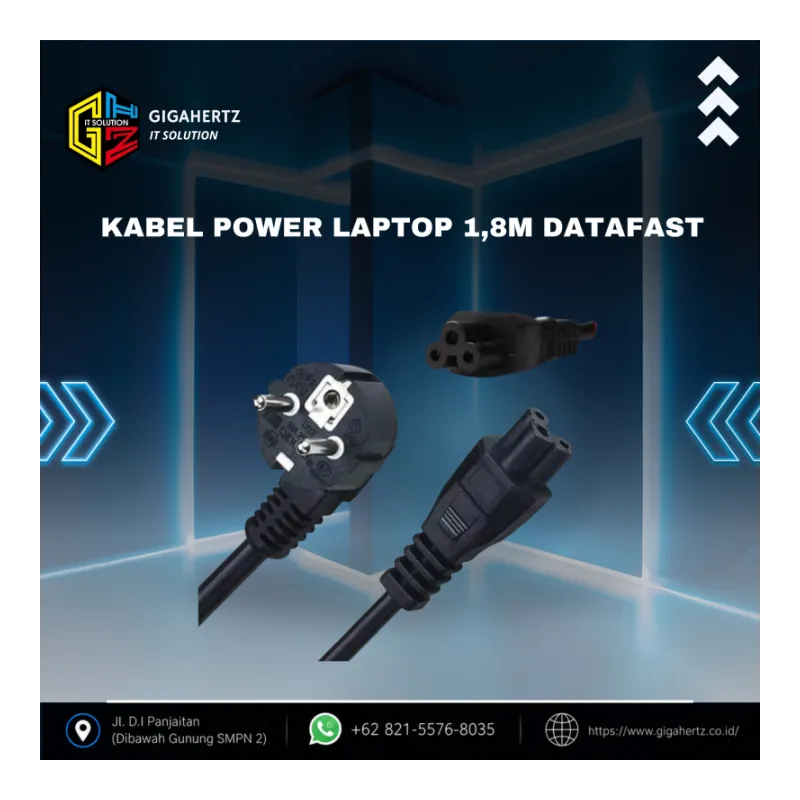 KABEL POWER LAPTOP 1,8M DataFast
