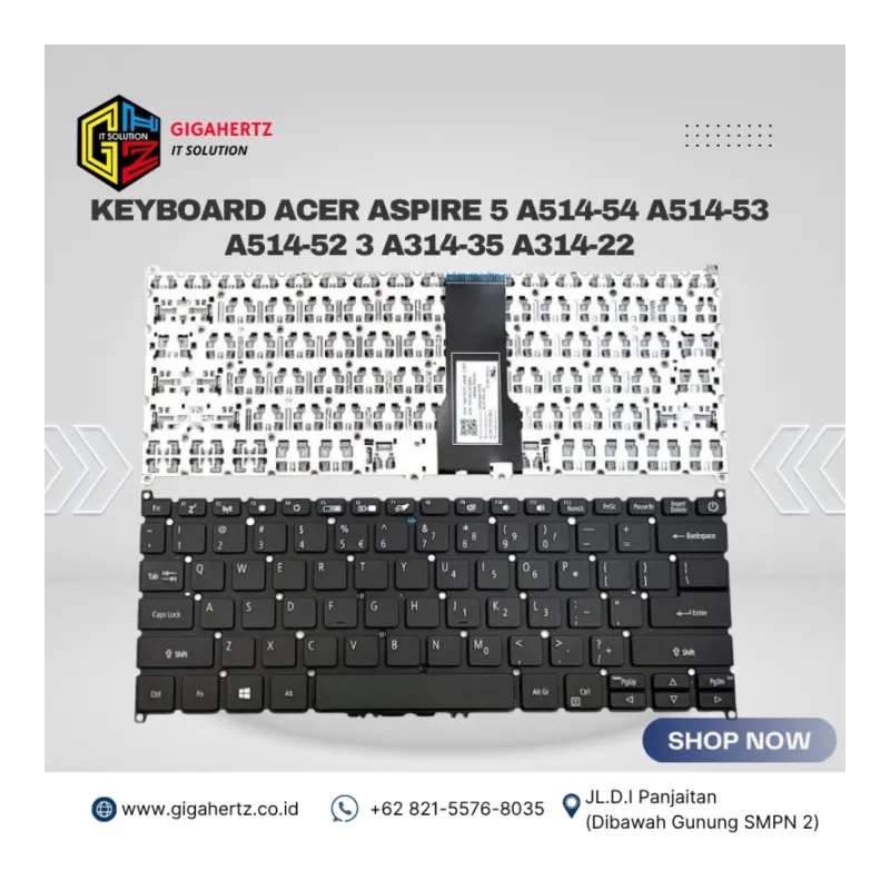 Keyboard Acer Aspire 5 A514-54 A514-53 A514-52 3 A314-35 A314-22