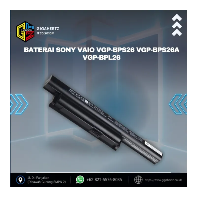 Baterai Sony Vaio VGP-BPS26 VGP-BPS26A VGP-BPL26