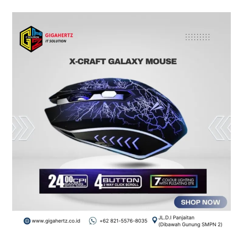 X-CRAFT GALAXY MOUSE