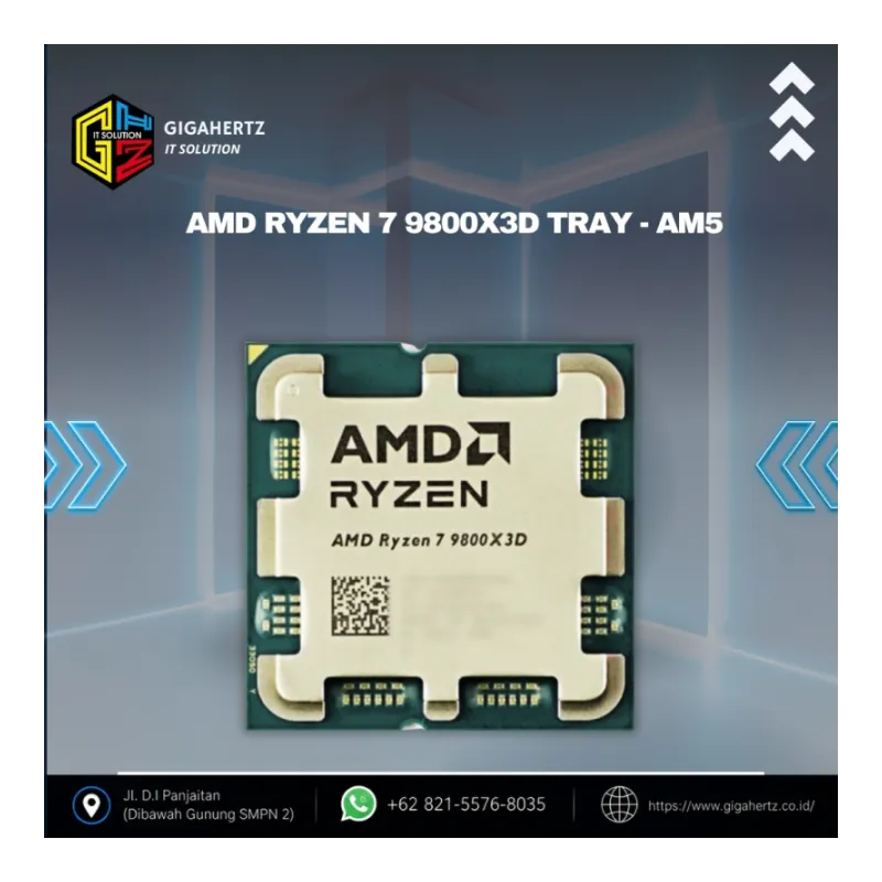 AMD Ryzen 7 9800X3D TRAY - AM5