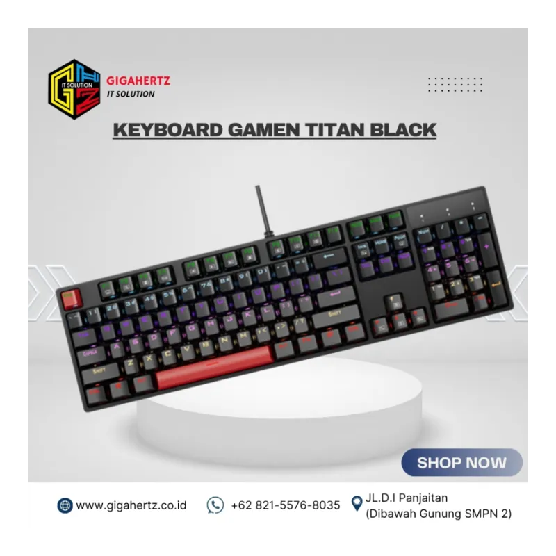 KEYBOARD GAMEN TITAN BLACK