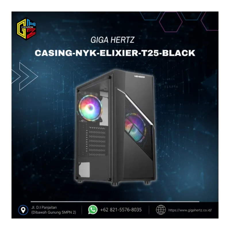 CASING-NYK-ELIXIER-T25-BLACK