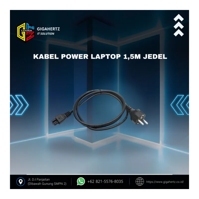 KABEL POWER LAPTOP 1,5M JEDEL