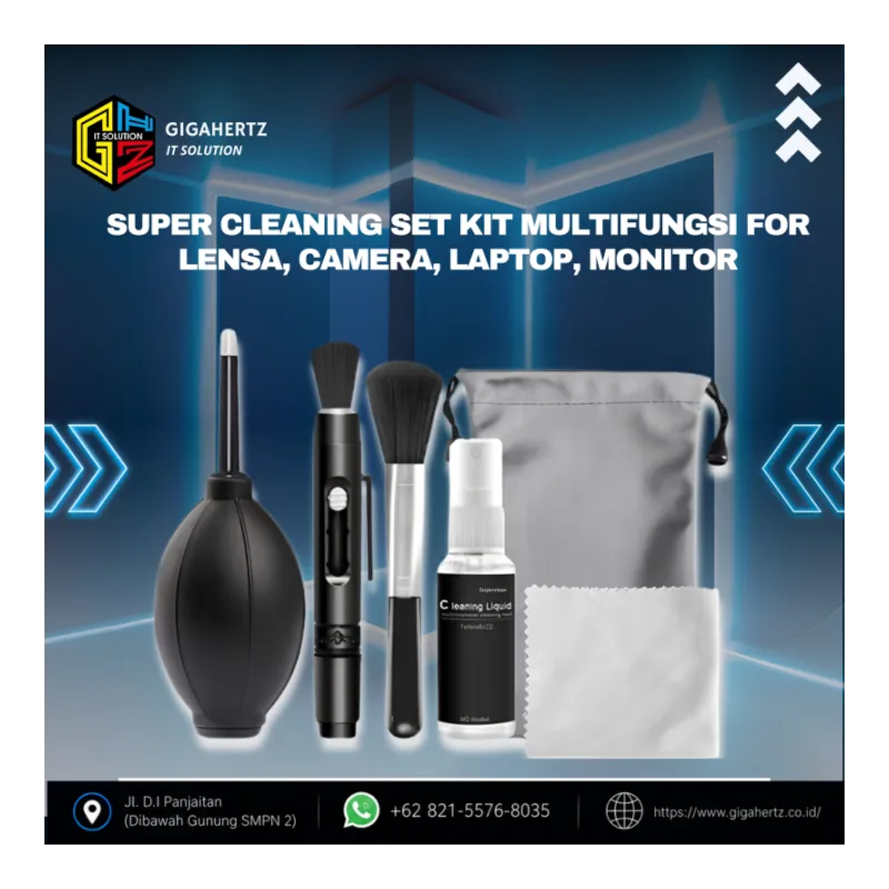 Super Cleaning Set Kit Multifungsi for Lensa, Camera, Laptop, Monitor