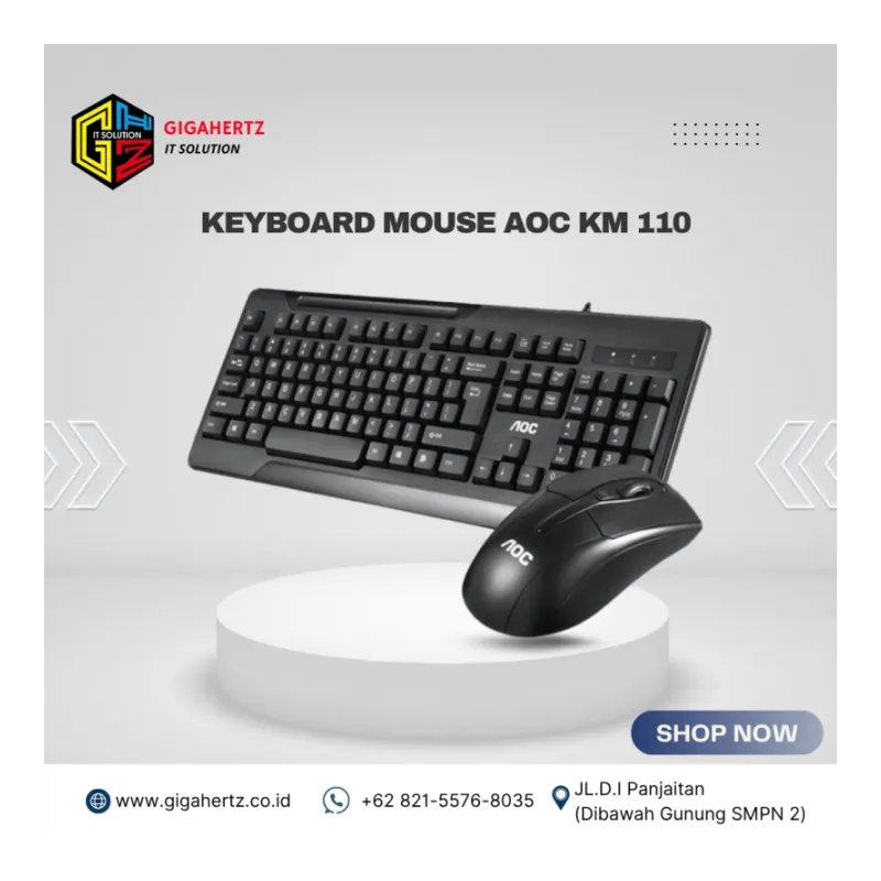 KEYBOARD MOUSE AOC KM 110