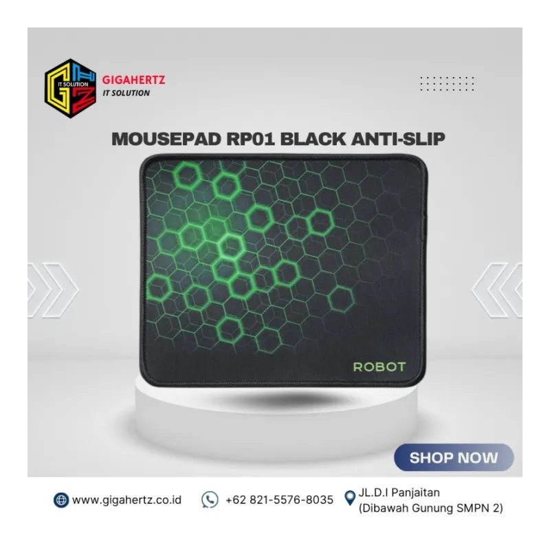 Mousepad RP01 black anti-slip