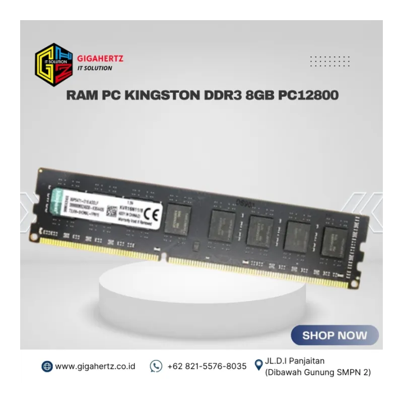 RAM PC KINGSTON DDR3 8GB PC12800