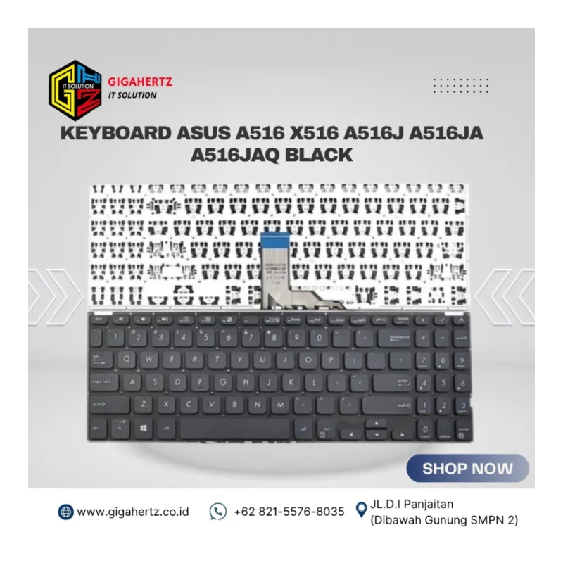 Keyboard Asus A516 X516 A516J A516JA A516JAQ Black