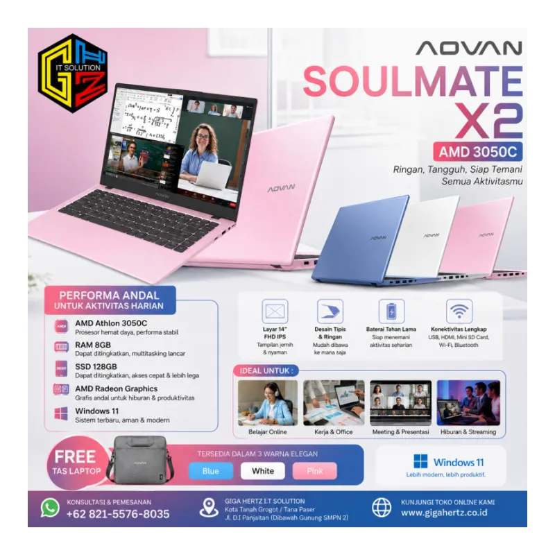 ADVAN Soulmate X2 AMD 3050C 8GB/128GB