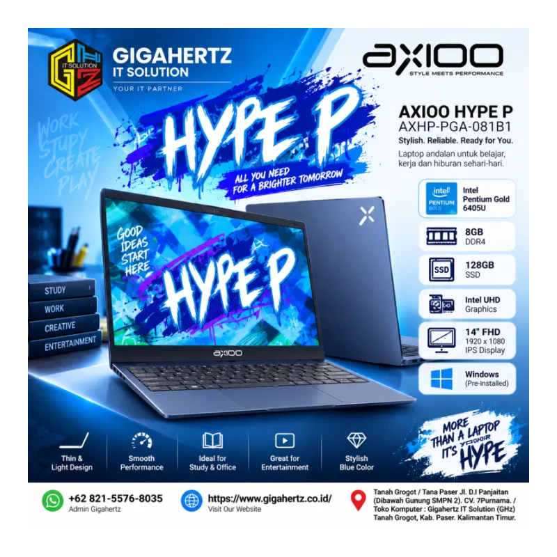 Axioo Hype P AXHP-PGA-081B1